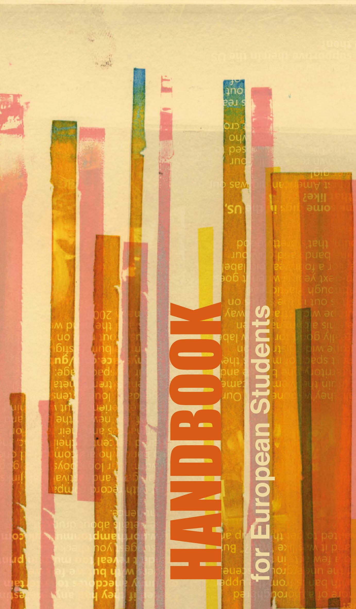 Student Handbook graphic design project