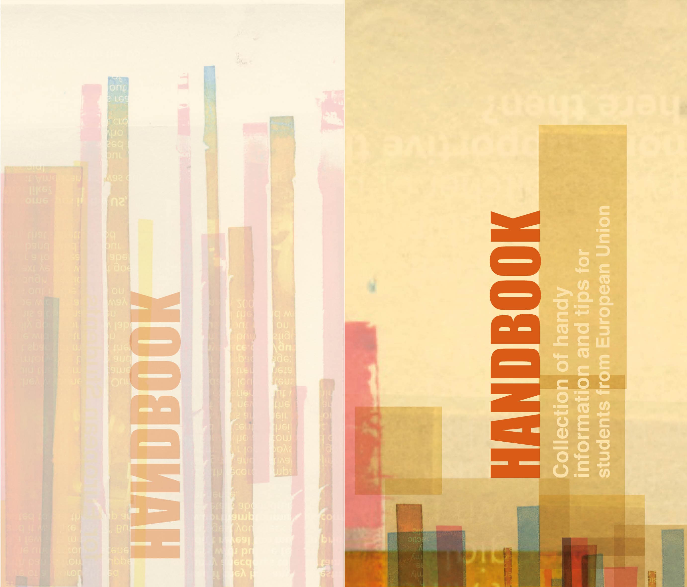 Student Handbook cover